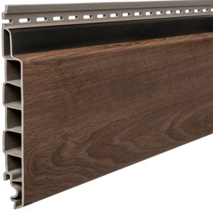 VinyPlus Sponningdeel Rondkant - Turners Eiken Bruin Shadow - Kunststof gevelbekleding houtlook