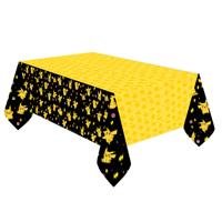 Pokemon tafelkleed - 120 x 180 cm - geel/zwart - papier - kinderfeestje