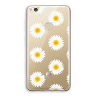 Margrietjes: Huawei Ascend P8 Lite (2017) Transparant Hoesje