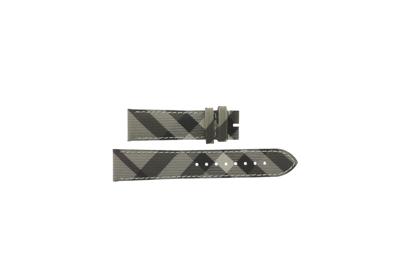 Horlogeband Burberry BU9029 Leder Multicolor 20mm