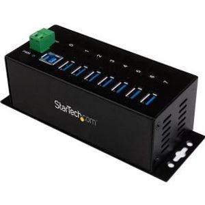 StarTech.com 7-poorts industriële USB 3.0 hub beveiliging tegen ESD en stootspanningen