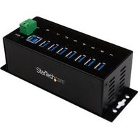 StarTech.com 7-poorts industriële USB 3.0 hub beveiliging tegen ESD en stootspanningen