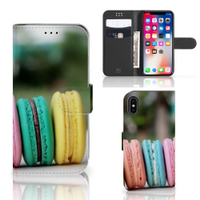 Apple iPhone X | Xs Book Cover Macarons