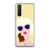 Ice cream: Sony Xperia 5 II Transparant Hoesje