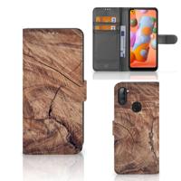 Samsung Galaxy M11 | A11 | Book Style Case | Tree Trunk