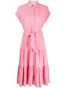 Lauren Ralph Lauren robe mi-longue Vilma à manches courtes - Rose