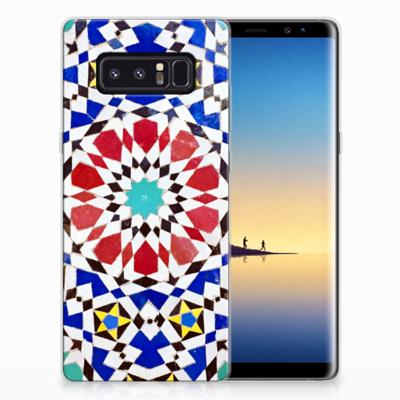 Samsung Galaxy Note 8 | TPU | Siliconen hoesje | Mozaïek
