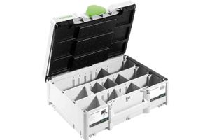 Festool Systainer T-LOC SORT-SYS3 M 137 Opbergdoos Rechthoekig Kunststof Zwart, Groen, Wit