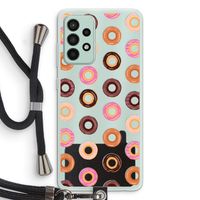 Donuts: Samsung Galaxy A52s 5G Transparant Hoesje met koord Donuts: Samsung Galaxy A52s 5G Transparant Hoesje met koord