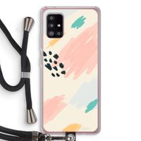 Sunday Chillings: Samsung Galaxy A51 5G Transparant Hoesje met koord