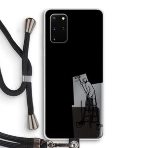 Musketon Painter: Samsung Galaxy S20 Plus Transparant Hoesje met koord
