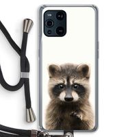 Rocco: Oppo Find X3 Transparant Hoesje met koord