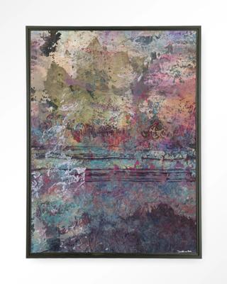 Urban Cotton Wandkleed 'Birch Tree Autumn 2' 80 x 110cm in Floating Frame - black Urban Cotton Wandkleed 'Birch Tree Autumn 2' 80 x 110cm in Floating Frame - black