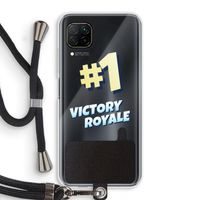 Victory Royale: Huawei P40 Lite Transparant Hoesje met koord