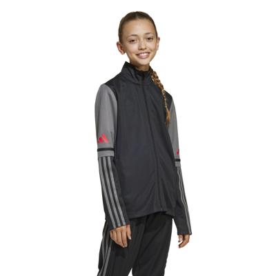 adidas Squadra 25 Trainingsjack Kids Zwart Grijs Rood