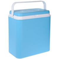 Koelbox lichtblauw 24 liter 39 x 25 x 38 cm - Koelboxen - thumbnail