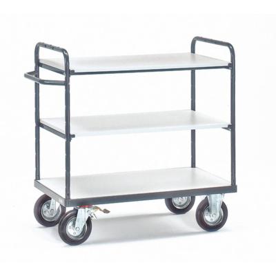 Fetra Hauptartikel 9100 Etagewagen ESD Staal Laadvermogen (max.): 250 kg Leigrijs (RAL 7015)