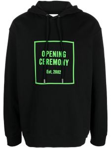 Opening Ceremony hoodie à logo imprimé - Noir