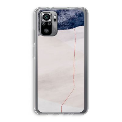 Stone White: Xiaomi Redmi Note 10S Transparant Hoesje
