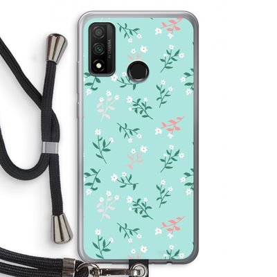 Small white flowers: Huawei P Smart (2020) Transparant Hoesje met koord