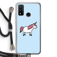 Eenhoorn: Huawei P Smart (2020) Transparant Hoesje met koord Eenhoorn: Huawei P Smart (2020) Transparant Hoesje met koord