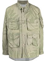 Engineered Garments surchemise Explorer à imprimé feuillage - Vert - thumbnail