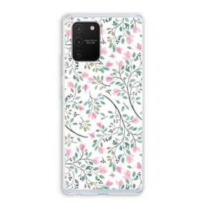 Sierlijke bloemen: Samsung Galaxy S10 Lite Transparant Hoesje