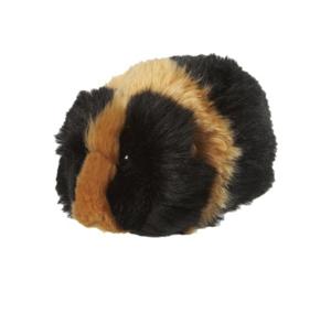 Pluche knuffeldier - cavia - bruin/zwart - 13 cm - knuffels