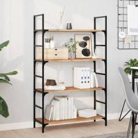 Wandschappen 2 st zwevend olieafwerking 100x30x2 cm acaciahout