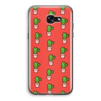 Mini cactus: Samsung Galaxy A5 (2017) Transparant Hoesje