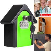 Hut vorm wachtwoord lock opbergdoos veiligheid vak Wandkast veiligheid box (groen)