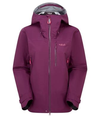 Rab Firewall Mountain Hardshell Jas Dames Mulberry S