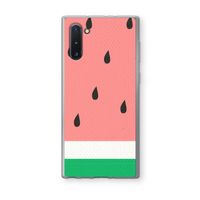 Watermeloen: Samsung Galaxy Note 10 Transparant Hoesje