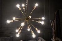 Elegante hanglamp SPUTNIK 87cm goud met 14 lichtarmen - 41108 - thumbnail