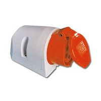 CEE wandcontactdoos 16A 400V 5-polig IP44 Keraf
