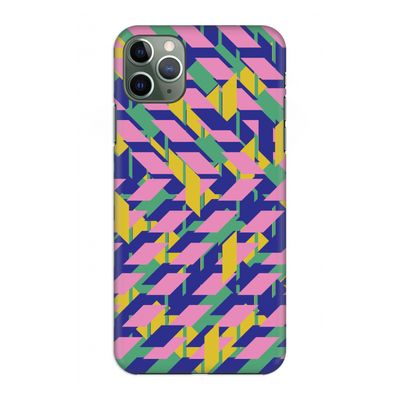 Skew Blush 1: Volledig geprint iPhone 11 Pro Max Hoesje