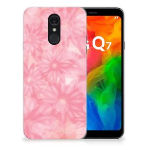 LG Q7 TPU Case Spring Flowers