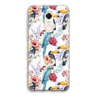 Bloemen tukan: Xiaomi Redmi 5 Transparant Hoesje