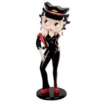 Betty Boop Biker Beeld - Extra Groot