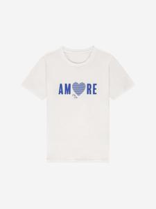 Nik&Nik zomer t-shirt meisjes - off wit - Amore
