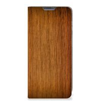 Poco X4 Pro 5G Book Wallet Case Donker Hout