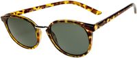 Haga Eyewear Zonnebril donker rond havanna (1 st)