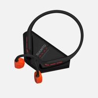 Draadloze hoofdtelefoon met botgeleiding en powerbank Suunto Wing 2 Coral Orange