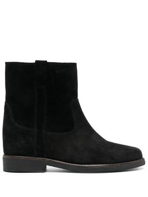 ISABEL MARANT bottines Susee 30 mm en daim - Noir