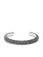 ISABEL MARANT bracelet torque serti de cristaux - Gris - thumbnail