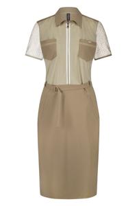 Zip73 Dress Zipper Mesh Z25/128/03/710 Jurk 710 Gold