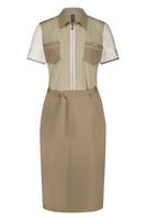 Zip73 Dress Zipper Mesh Z25/128/03/710 Jurk 710 Gold