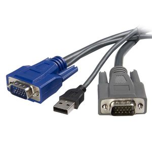 StarTech.com 1,80m ultradunne 2-in-1 USB VGA KVM-kabel