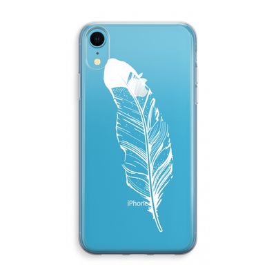 Pluim: iPhone XR Transparant Hoesje