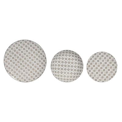 Serviesset Home ESPRIT Beige Porselein Modern 18 Onderdelen